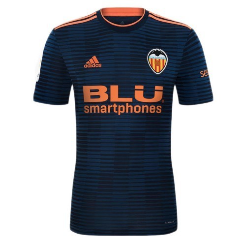 Футбольная футболка Валенсия Гостевая 2018 2019 L/S 3XL(56)
