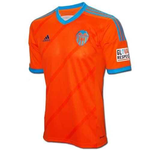 Футбольная футболка Валенсия Гостевая 2014 2015 L/S 2XL(52)