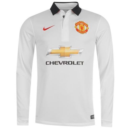 Футбольная футболка Манчестер Юнайтед Гостевая 2014 2015 L/S 2XL(52)