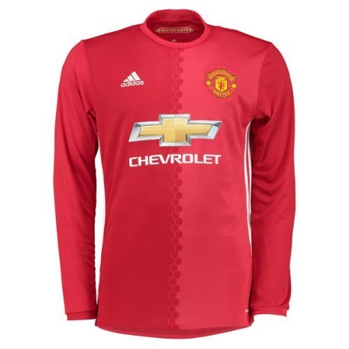 Футбольная футболка Манчестер Юнайтед Домашняя 2016 2017 L/S XL(50)